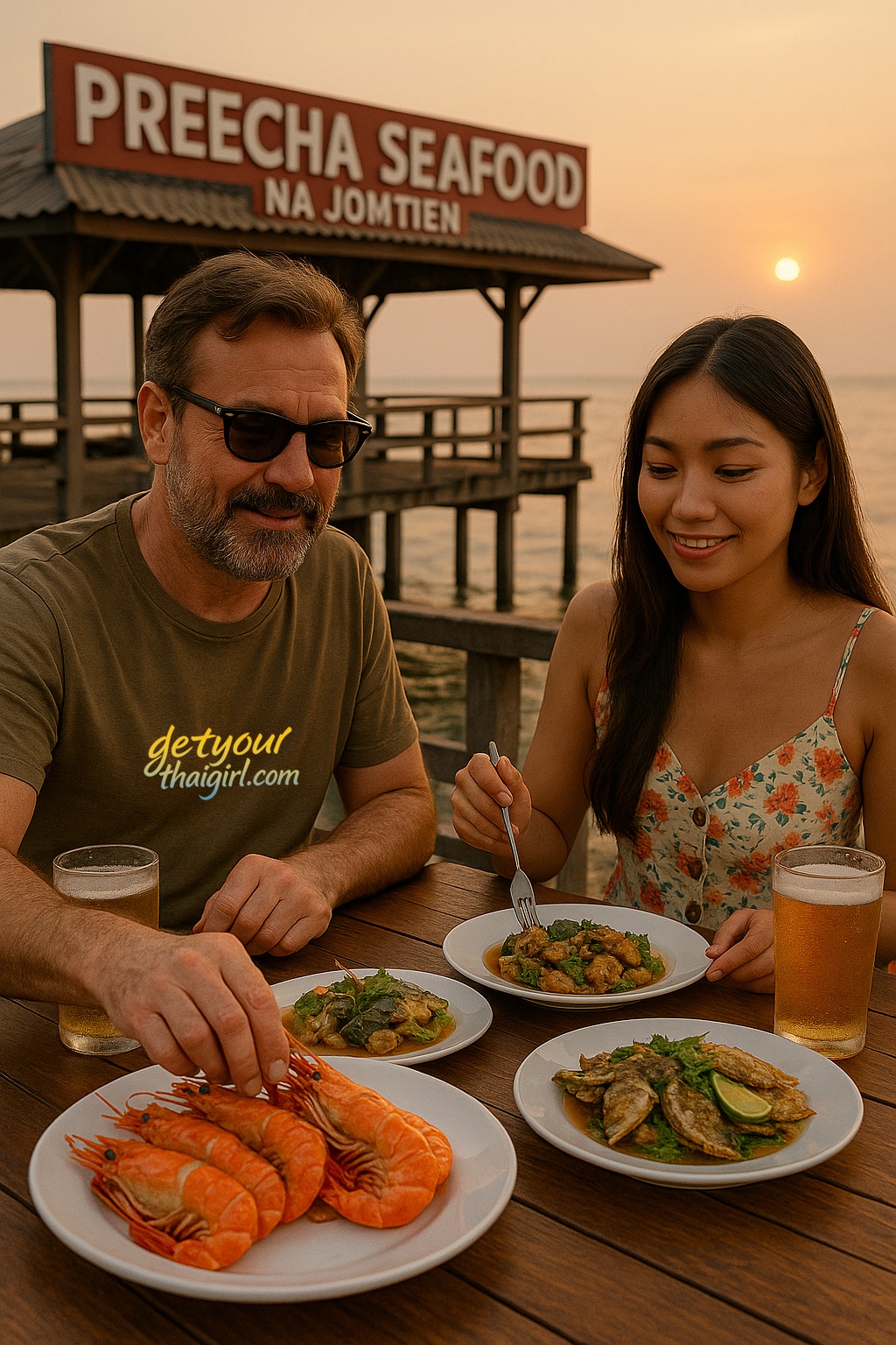 Lazy Beach Day & Seafood Night