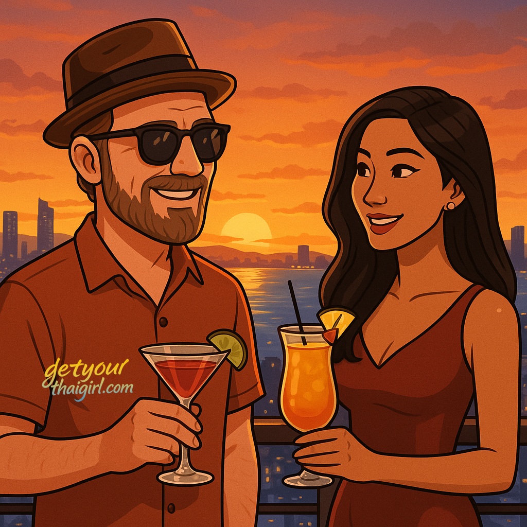 Rooftop Sundowner & Clubnacht in Pattaya